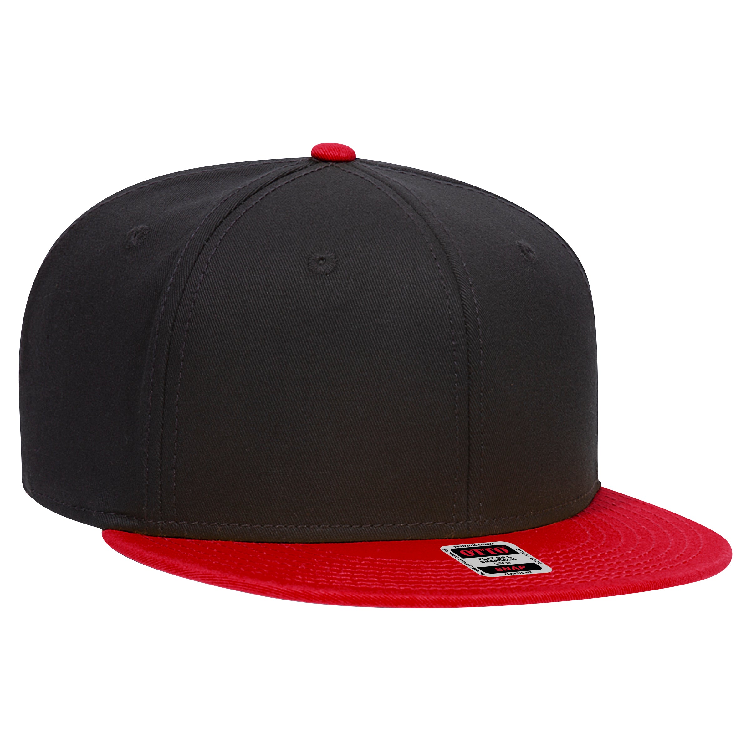 125-1038 OTTO CAP "OTTO SNAP" 6 Panel Mid Profile Snapback Hat