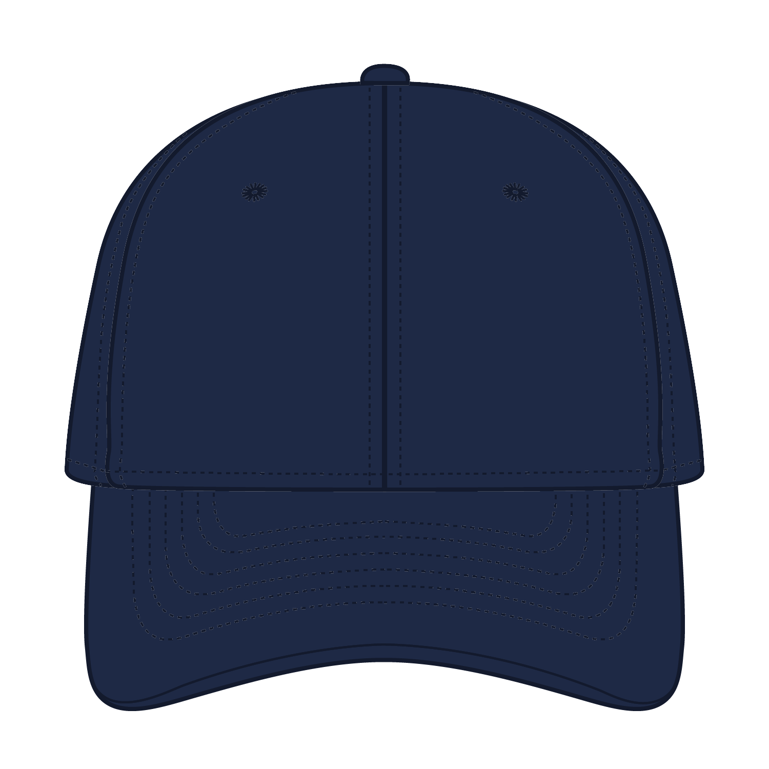 19-860 OTTO CAP 6 Panel Low Profile Baseball Cap