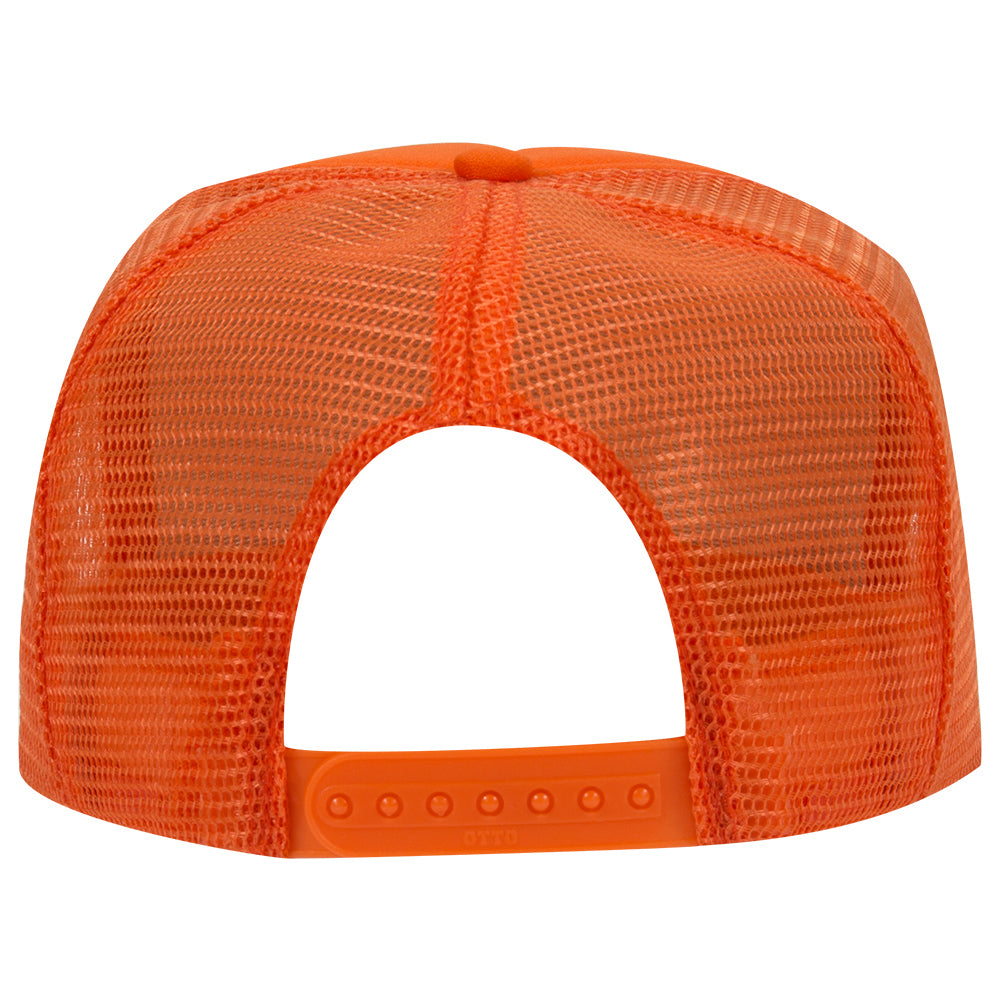 39-165 OTTO CAP 5 Panel High Crown Mesh Back Trucker Hat