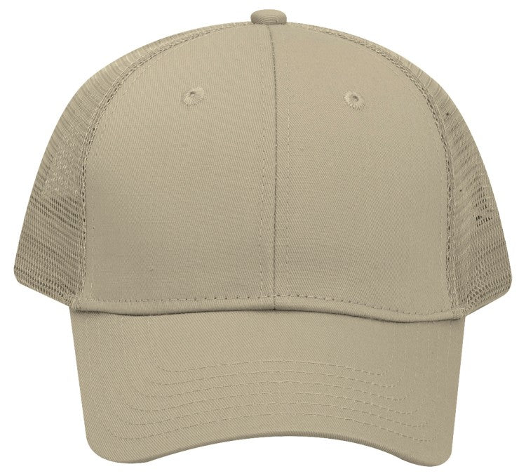83-1101 OTTO CAP 6 Panel Low Profile Mesh Back Trucker Hat