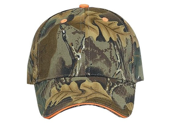 71-841 OTTO CAP Camouflage 6 Panel Low Profile Baseball Cap