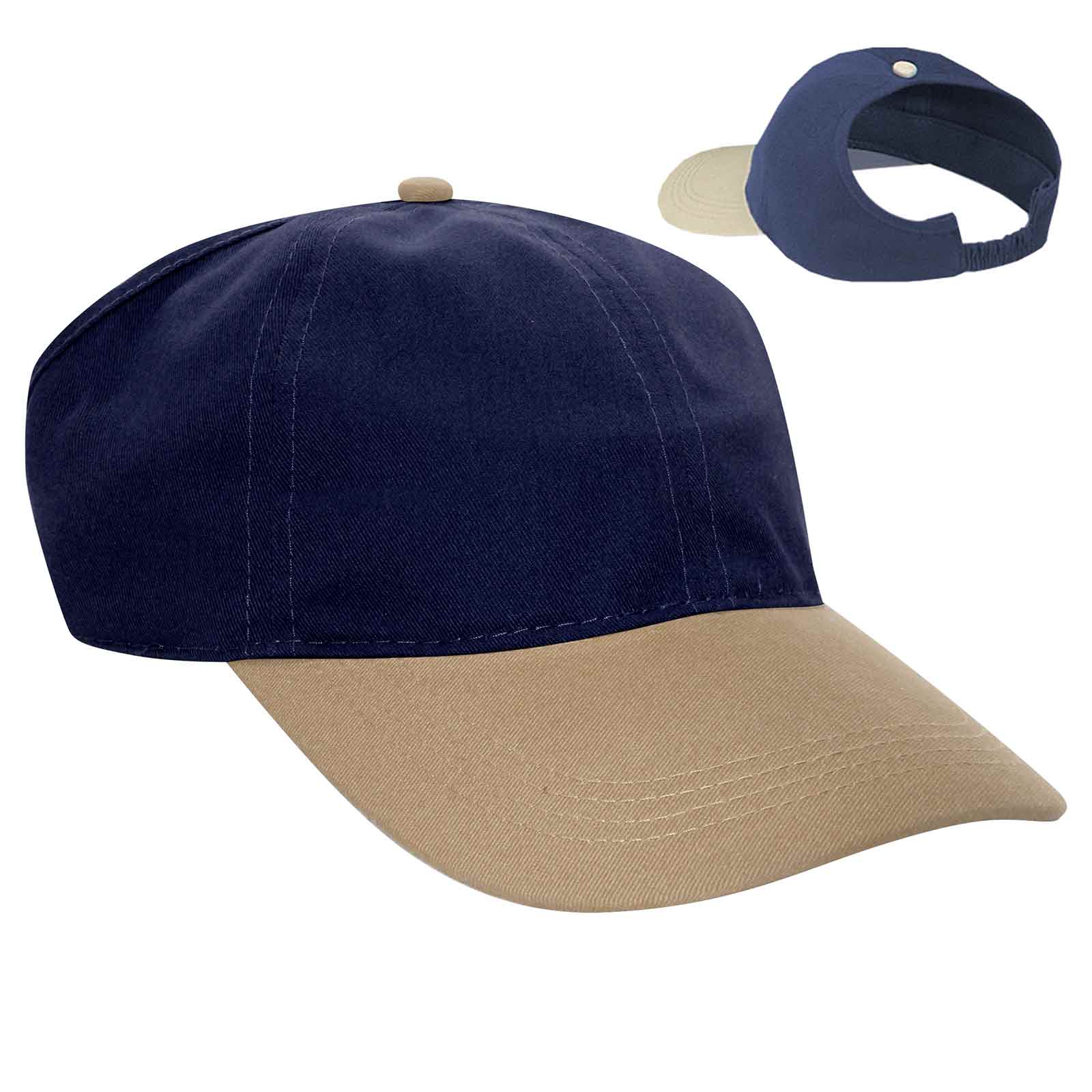 69-291 OTTO CAP 4 Panel Ponytail Cap