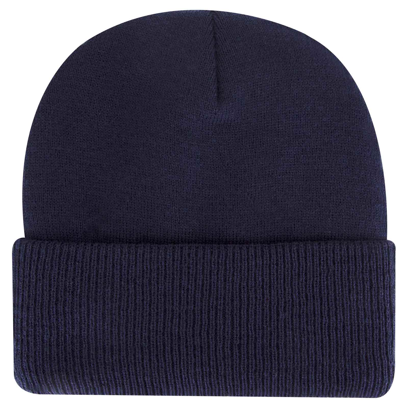 82-1316 OTTO CAP 12" Classic Knit Beanie w/ Inside Fleece Lining & Rib Knit Cuff