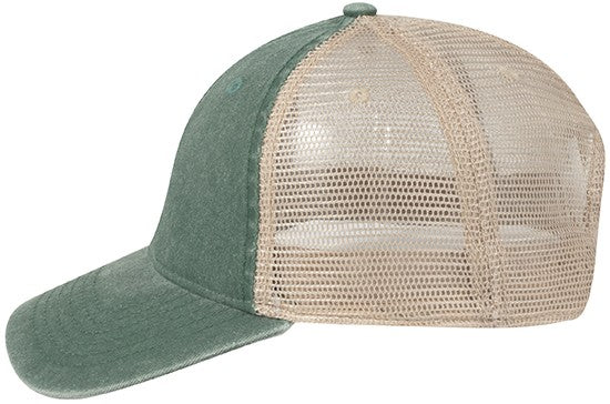 121-1202 OTTO CAP "OTTO COMFY FIT" 6 Panel Low Profile Mesh Back Trucker Hat