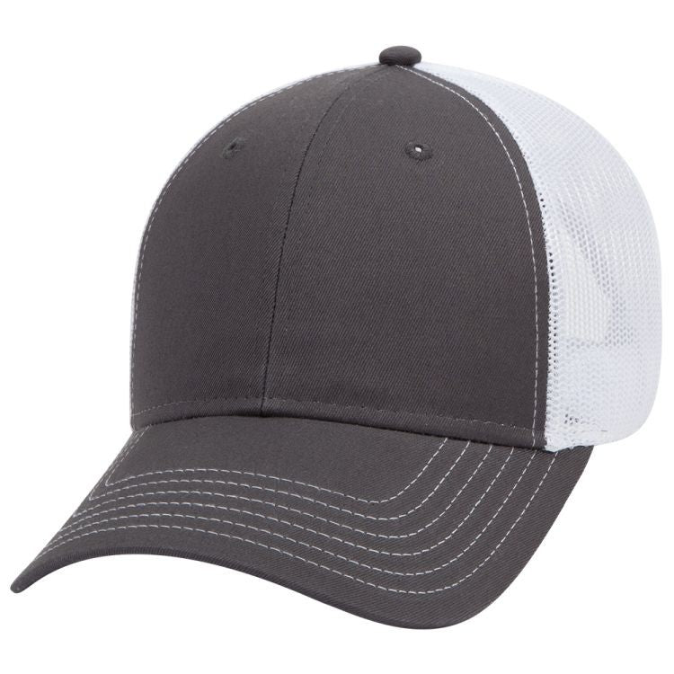 83-1239 OTTO CAP 6 Panel Low Profile Mesh Back Trucker Hat