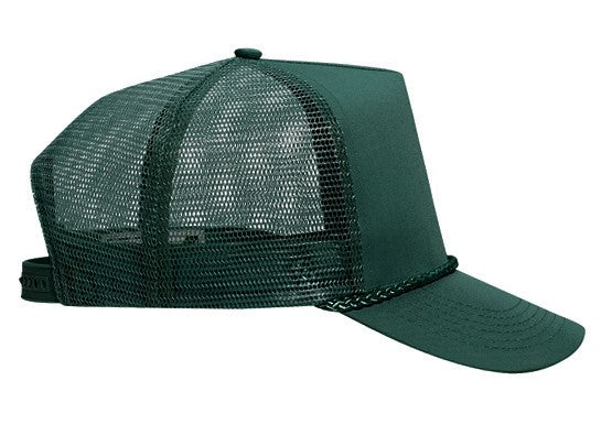 39-071 OTTO CAP 5 Panel Mid Profile Mesh Back Trucker Hat