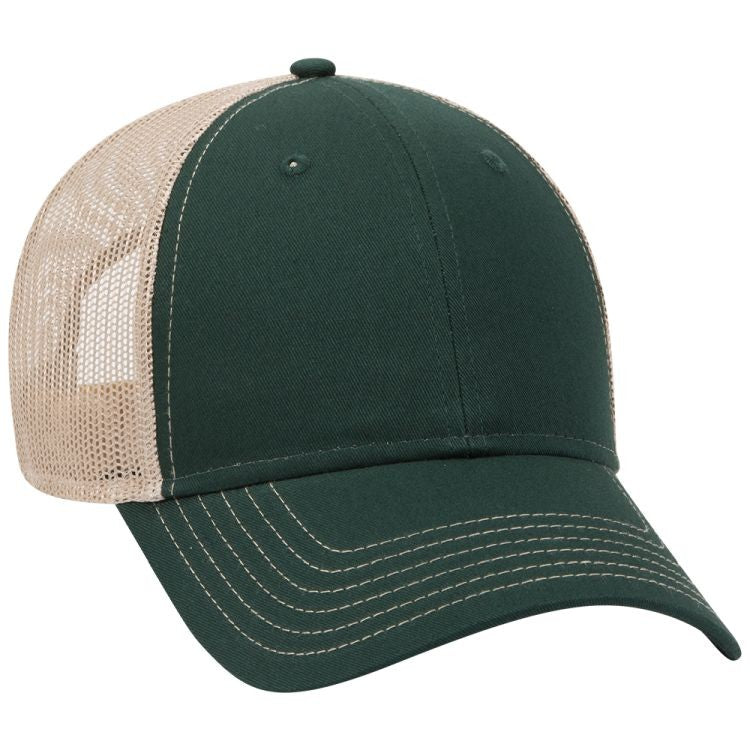 83-1239 OTTO CAP 6 Panel Low Profile Mesh Back Trucker Hat