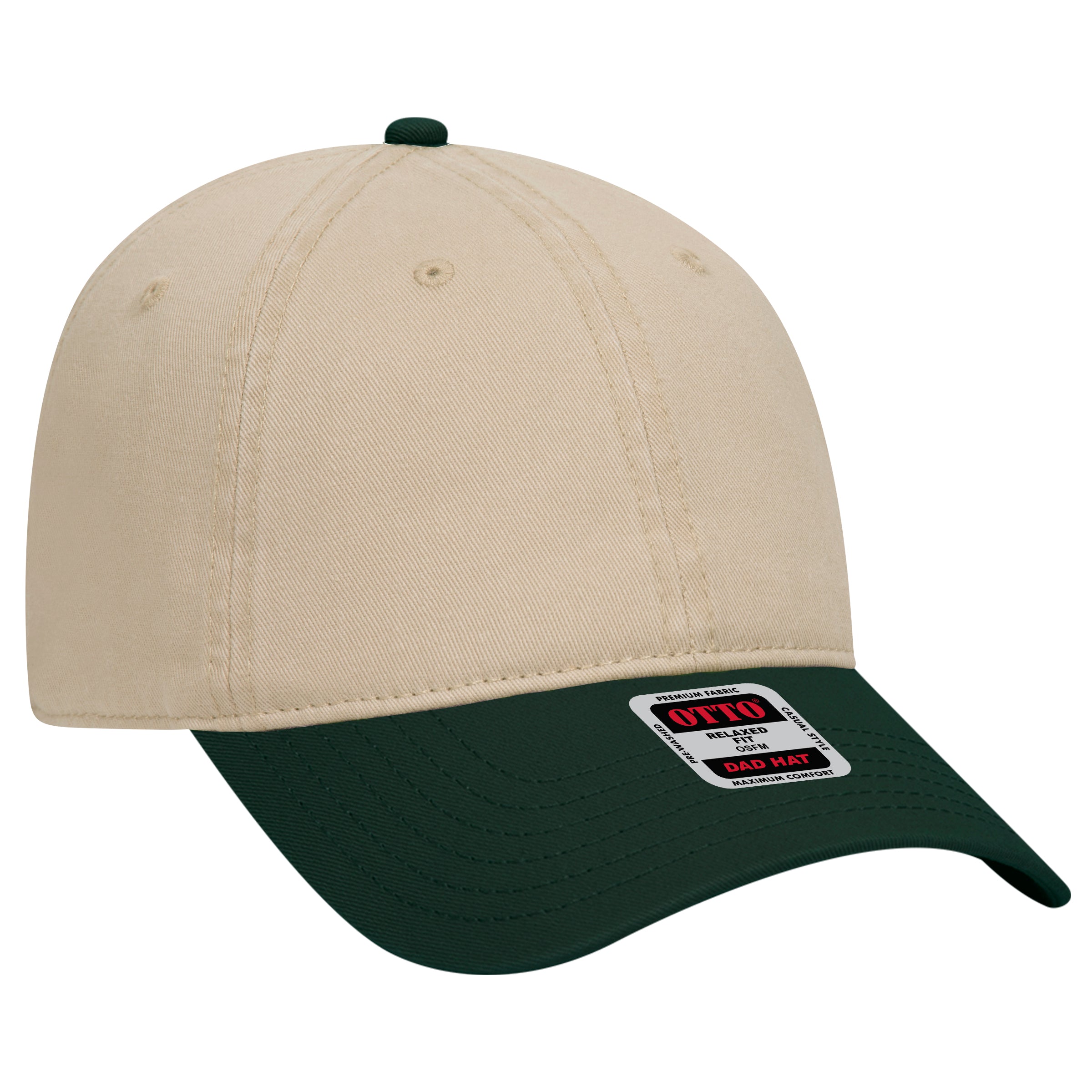 18-772 OTTO CAP 6 Panel Low Profile Dad Hat