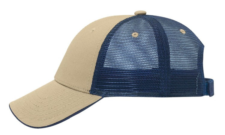 122-945 OTTO CAP 6 Panel Low Profile Mesh Back Trucker Hat