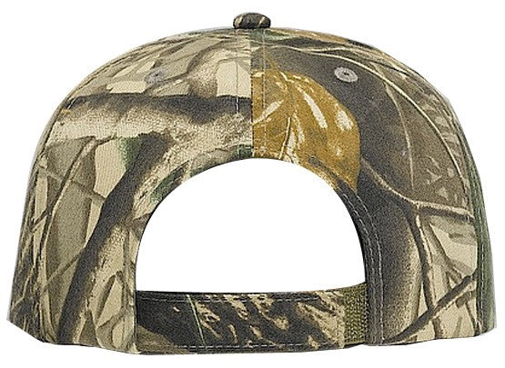 120-838 OTTO CAP Camouflage 5 Panel Mid Profile Style Cap