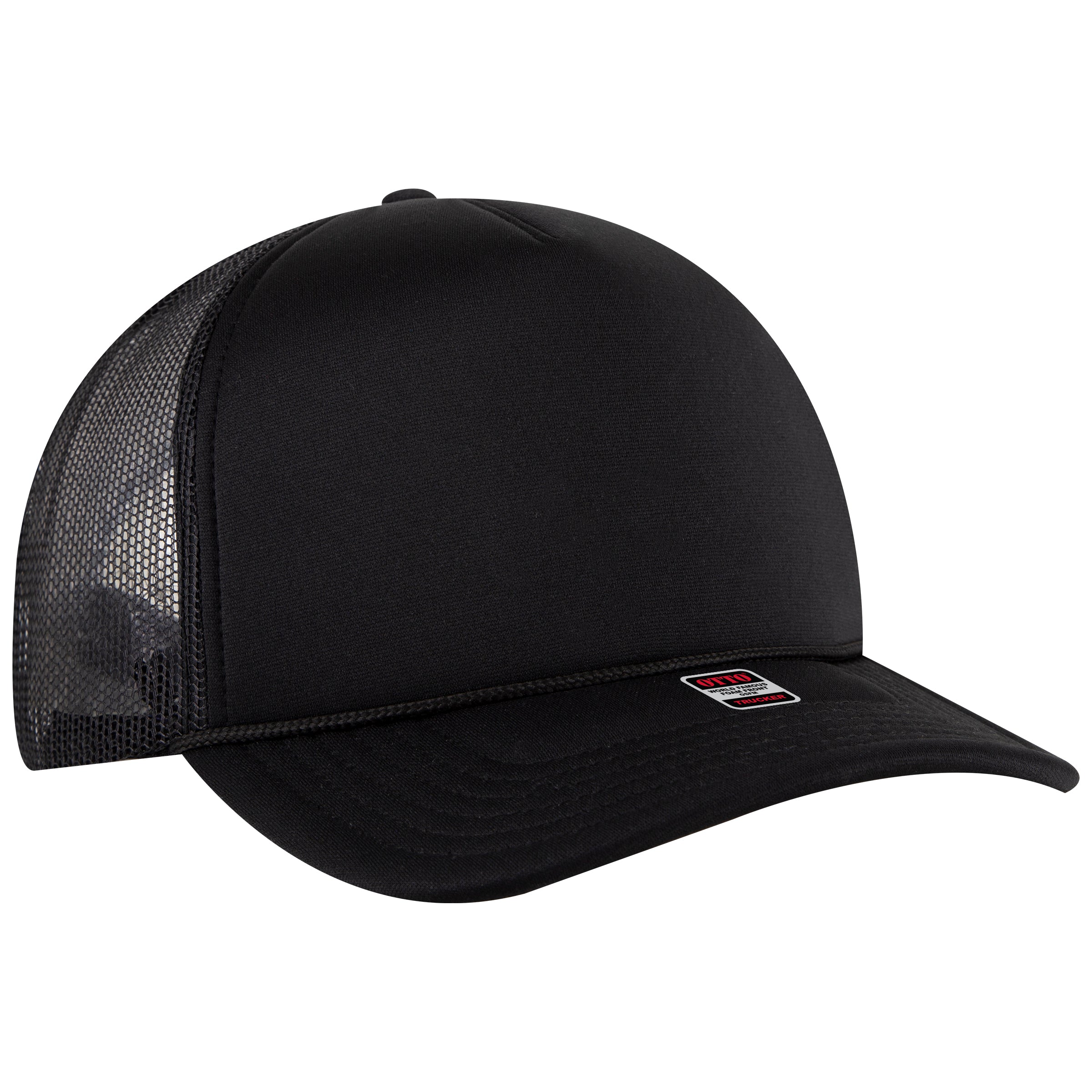 3931-1 OTTO CAP 5 Panel High Crown Mesh Back Trucker Hat