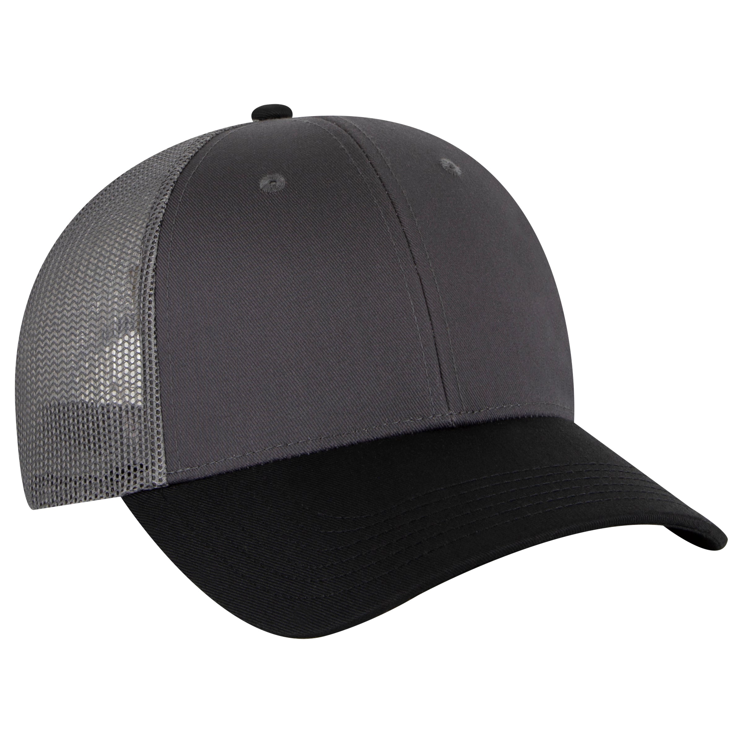83-473 OTTO CAP 6 Panel Low Profile Mesh Back Trucker Hat