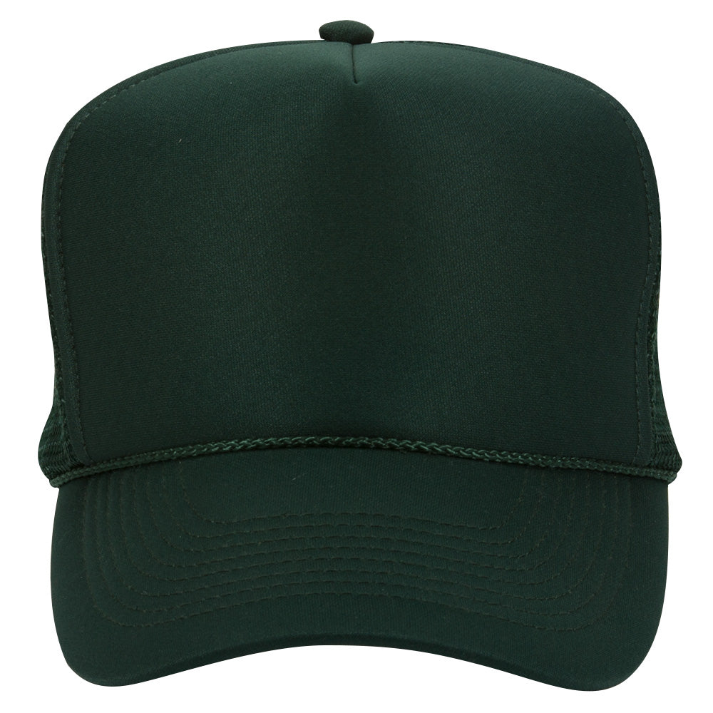 39-165 OTTO CAP 5 Panel High Crown Mesh Back Trucker Hat