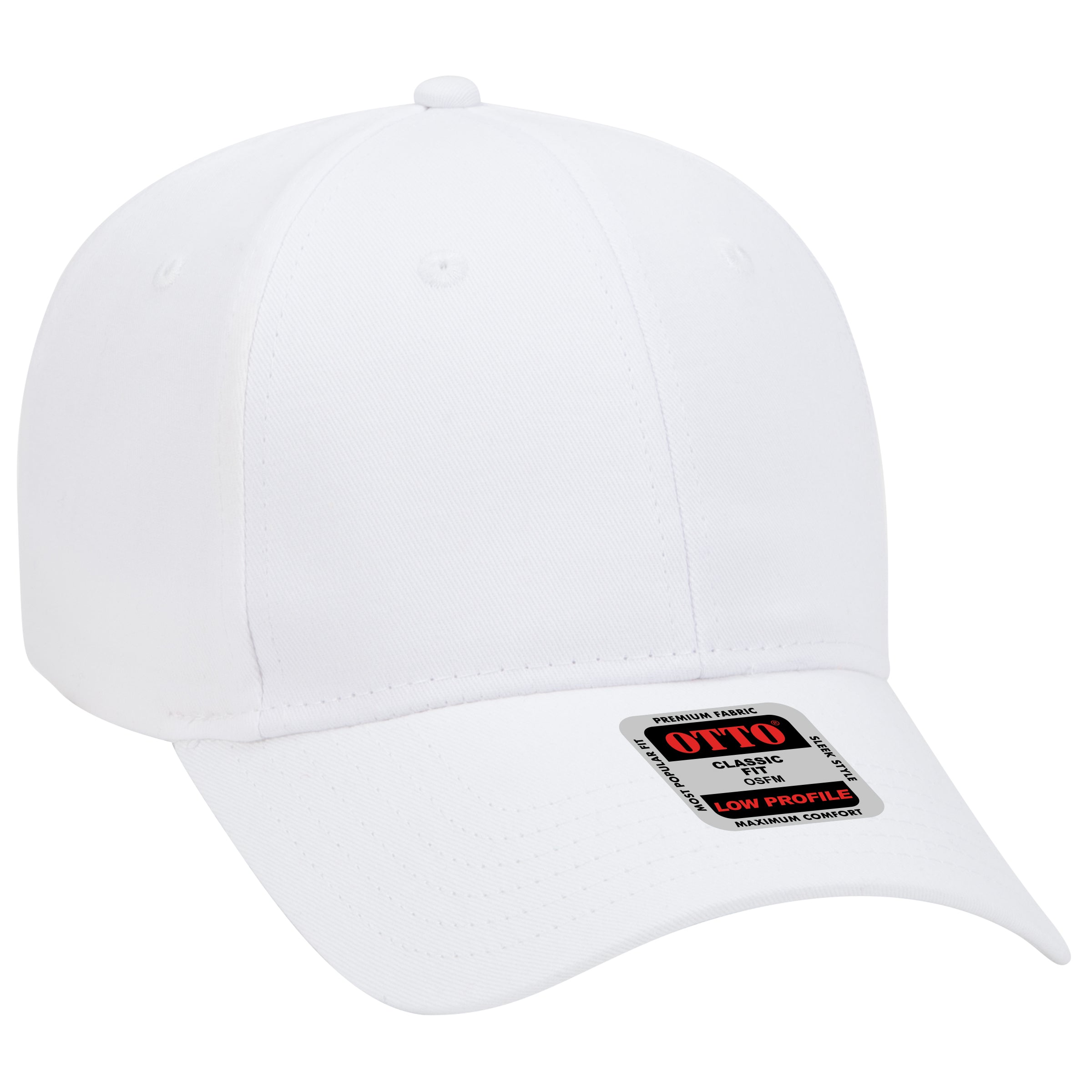 18-553 OTTO CAP 6 Panel Low Profile Baseball Cap
