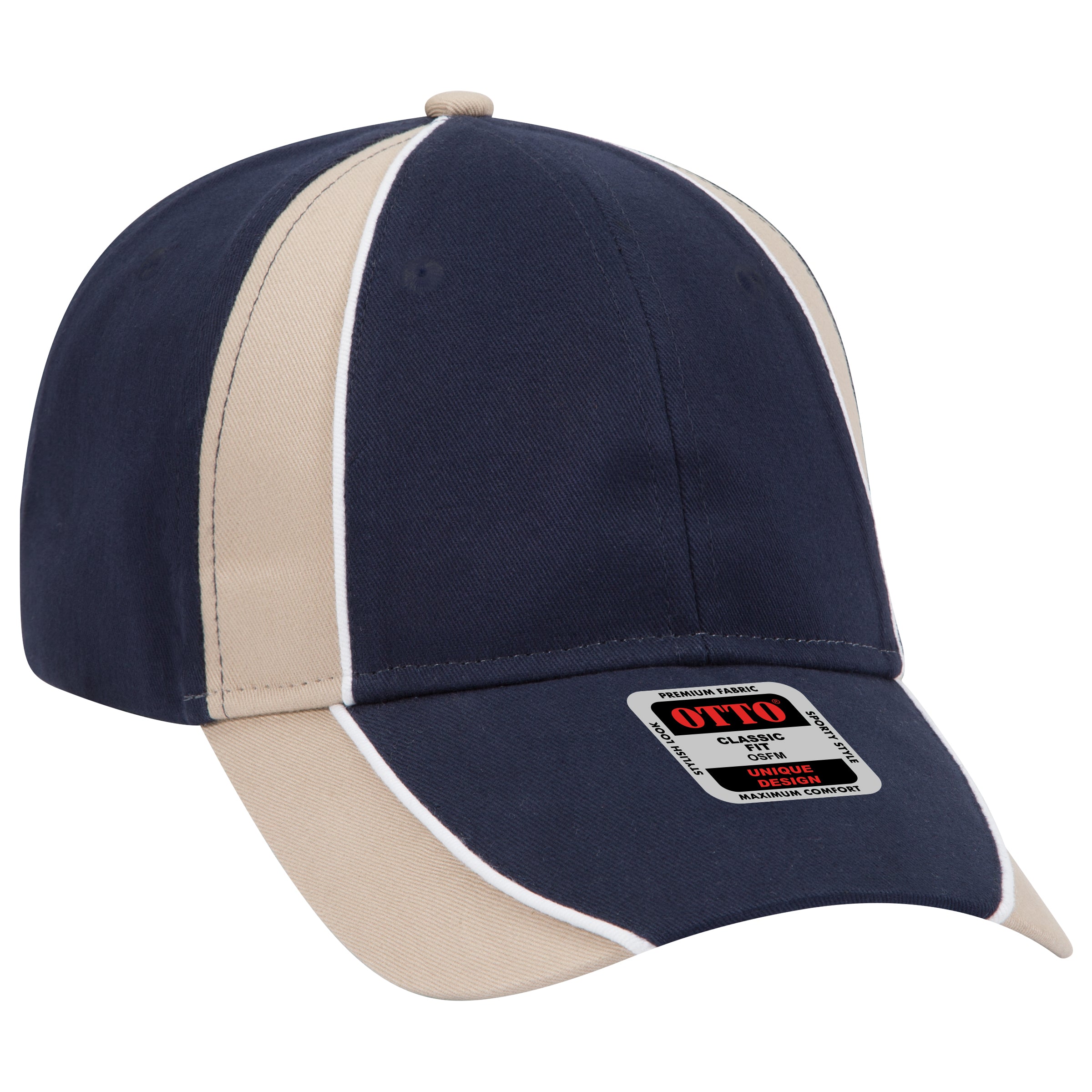 19-701 OTTO CAP 6 Panel Low Profile Baseball Cap