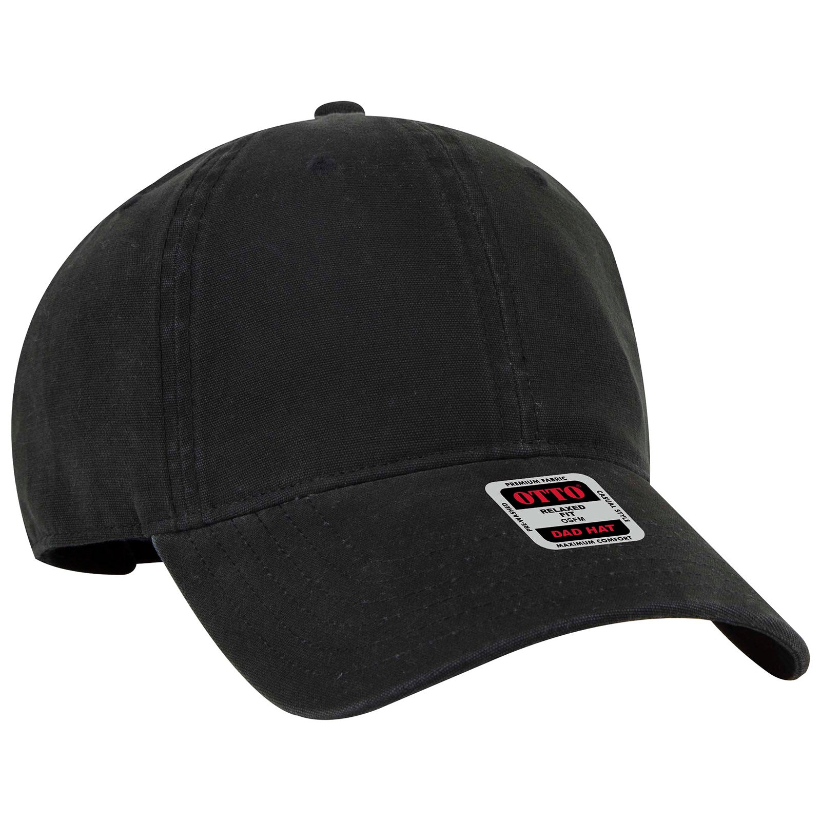 18-3 OTTO CAP 6 Panel Low Profile Style Dad Hat