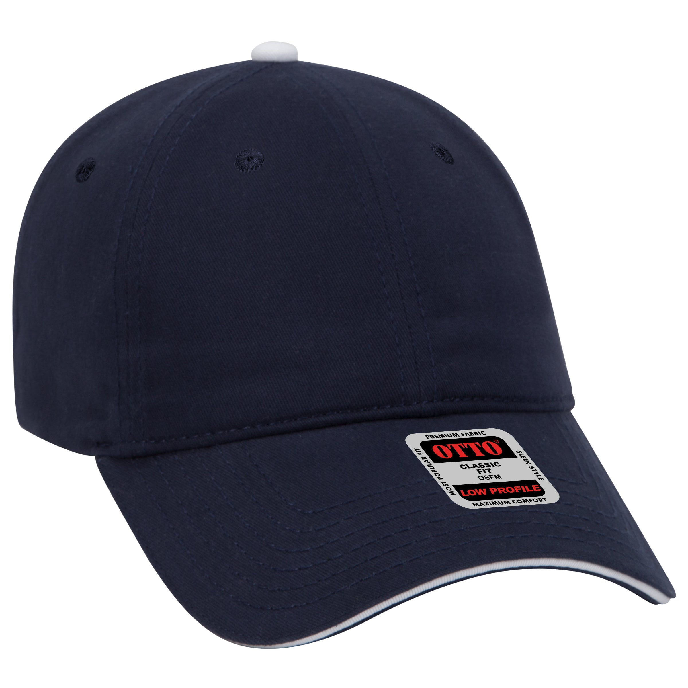 22-449 OTTO CAP 6 Panel Low Profile Dad Hat