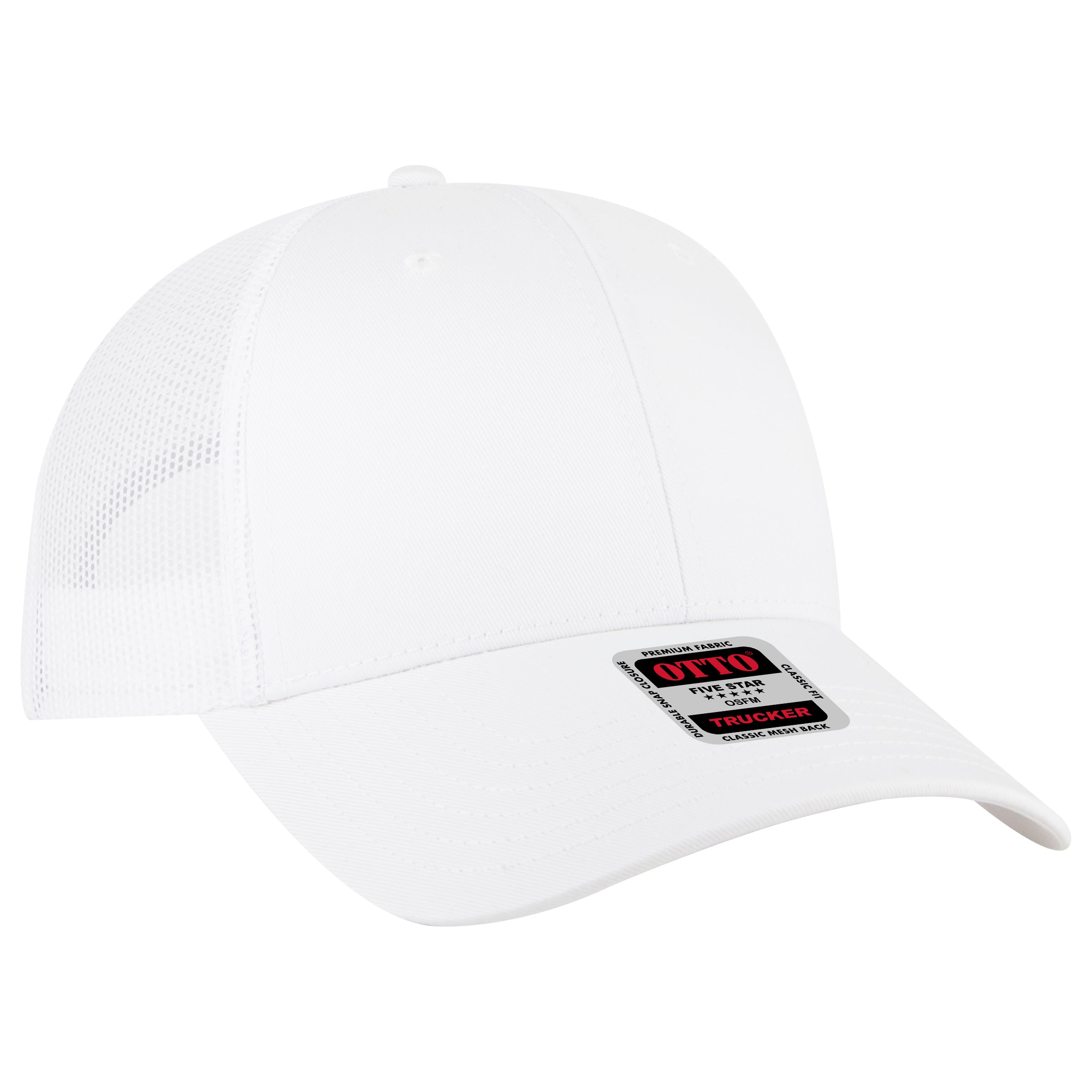 83-473 OTTO CAP 6 Panel Low Profile Mesh Back Trucker Hat