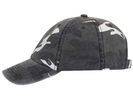 103-713 OTTO CAP Camouflage 6 Panel Low Profile Baseball Cap