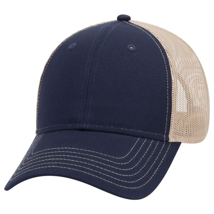 83-1239 OTTO CAP 6 Panel Low Profile Mesh Back Trucker Hat