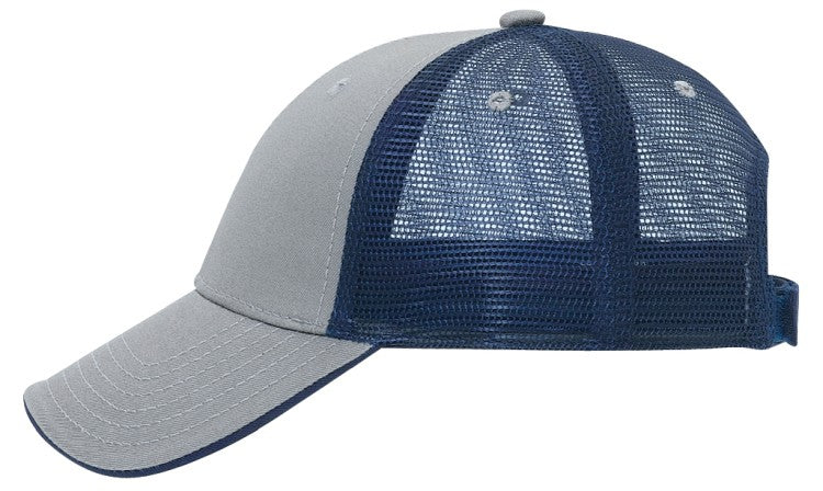 122-945 OTTO CAP 6 Panel Low Profile Mesh Back Trucker Hat