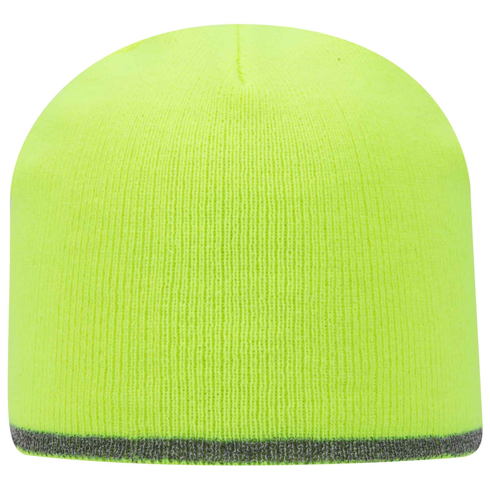 91-1237 OTTO CAP 9" Classic Knit Beanie w/ Reflective Stripe