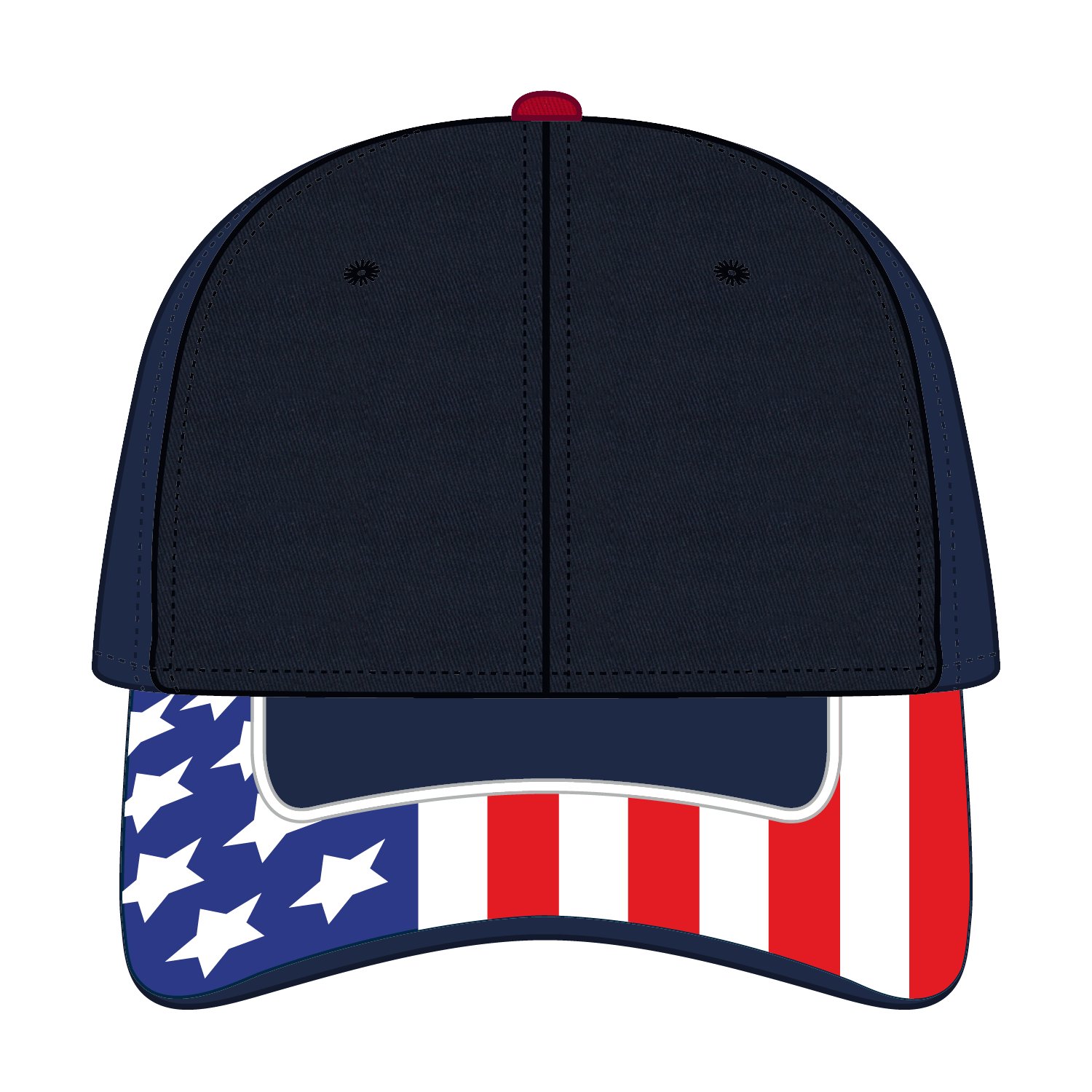 80-1327 OTTO CAP 6 Panel Low Profile Style Baseball Cap