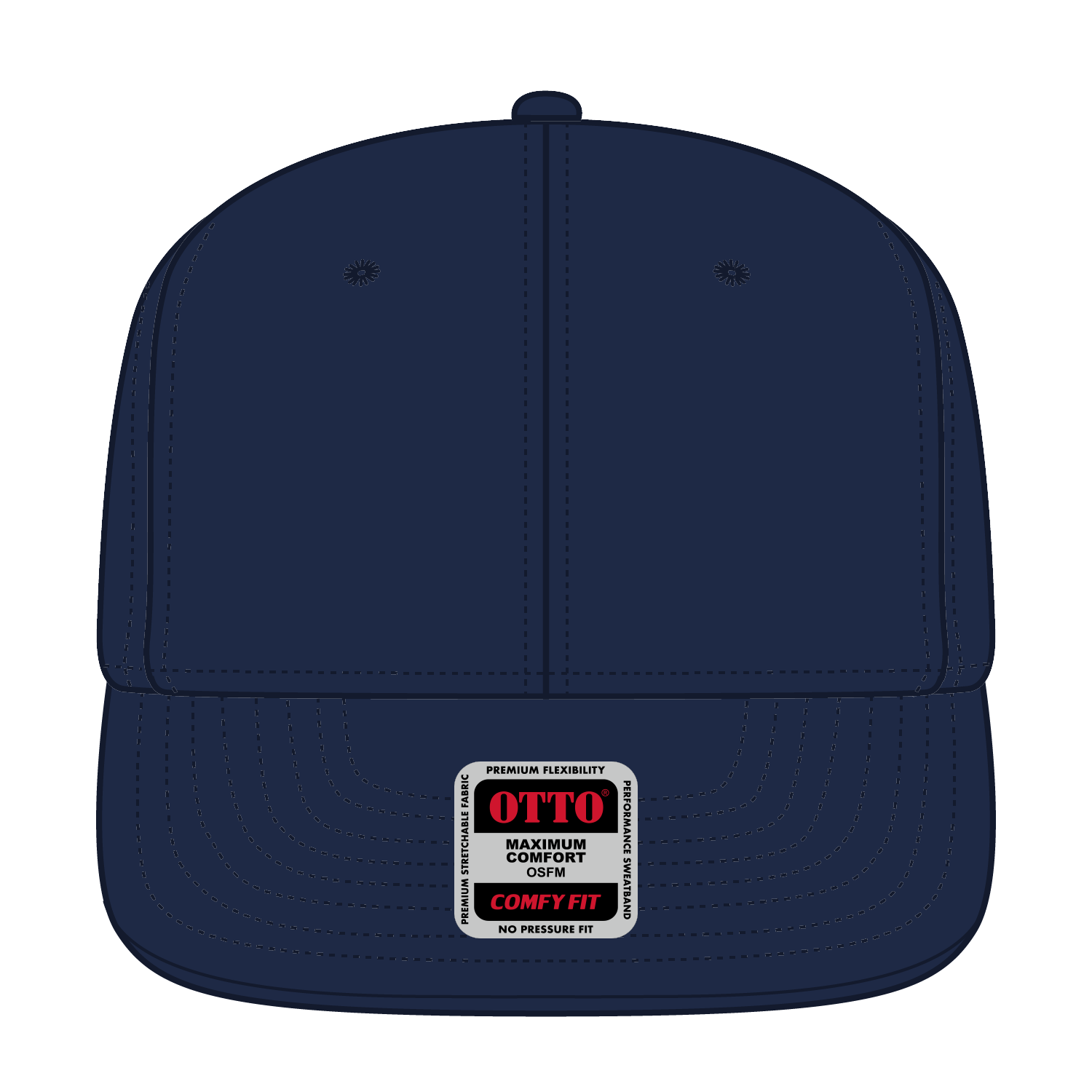 148-1228 OTTO CAP "OTTO COMFY FIT" 6 Panel Mid Profile Snapback Hat