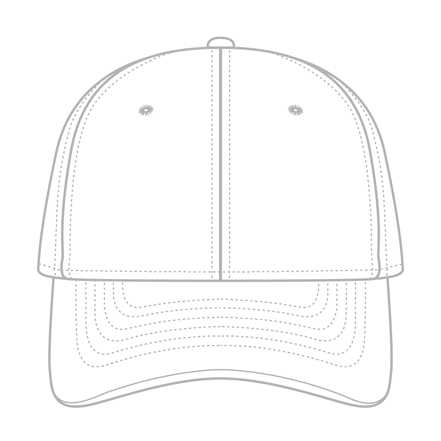 11-1171 OTTO CAP "OTTO FLEX" 6 Panel Low Profile Baseball Cap