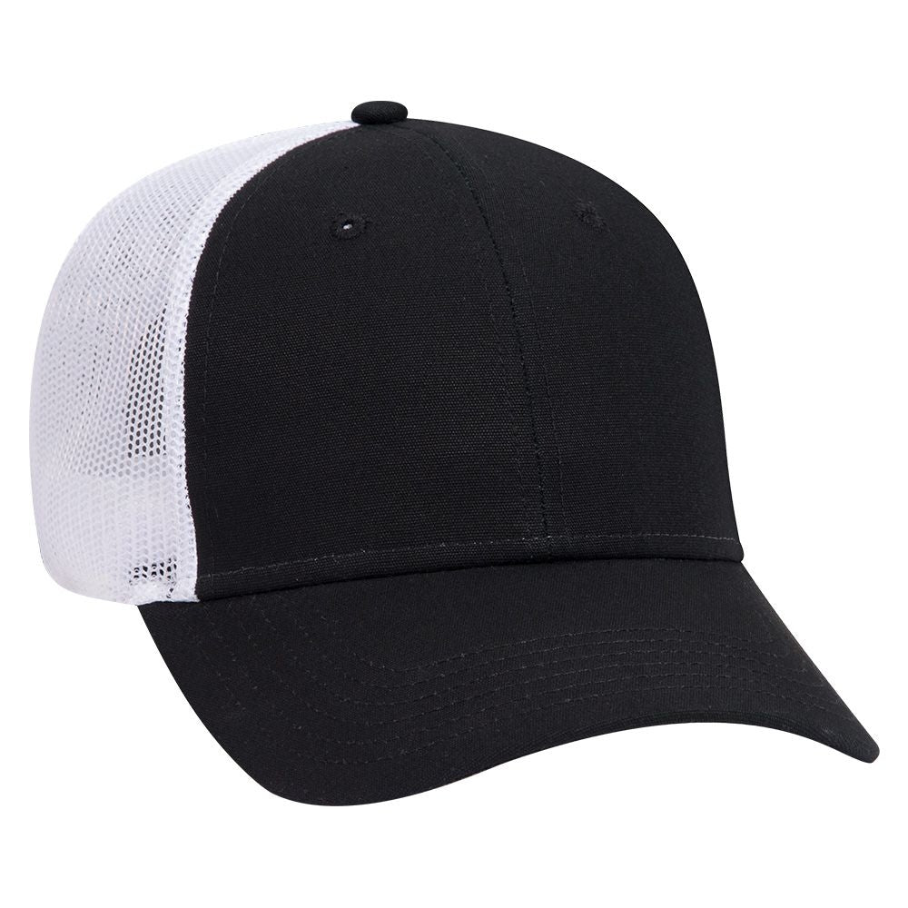 83-1273 OTTO CAP 6 Panel Low Profile Mesh Back Trucker Hat