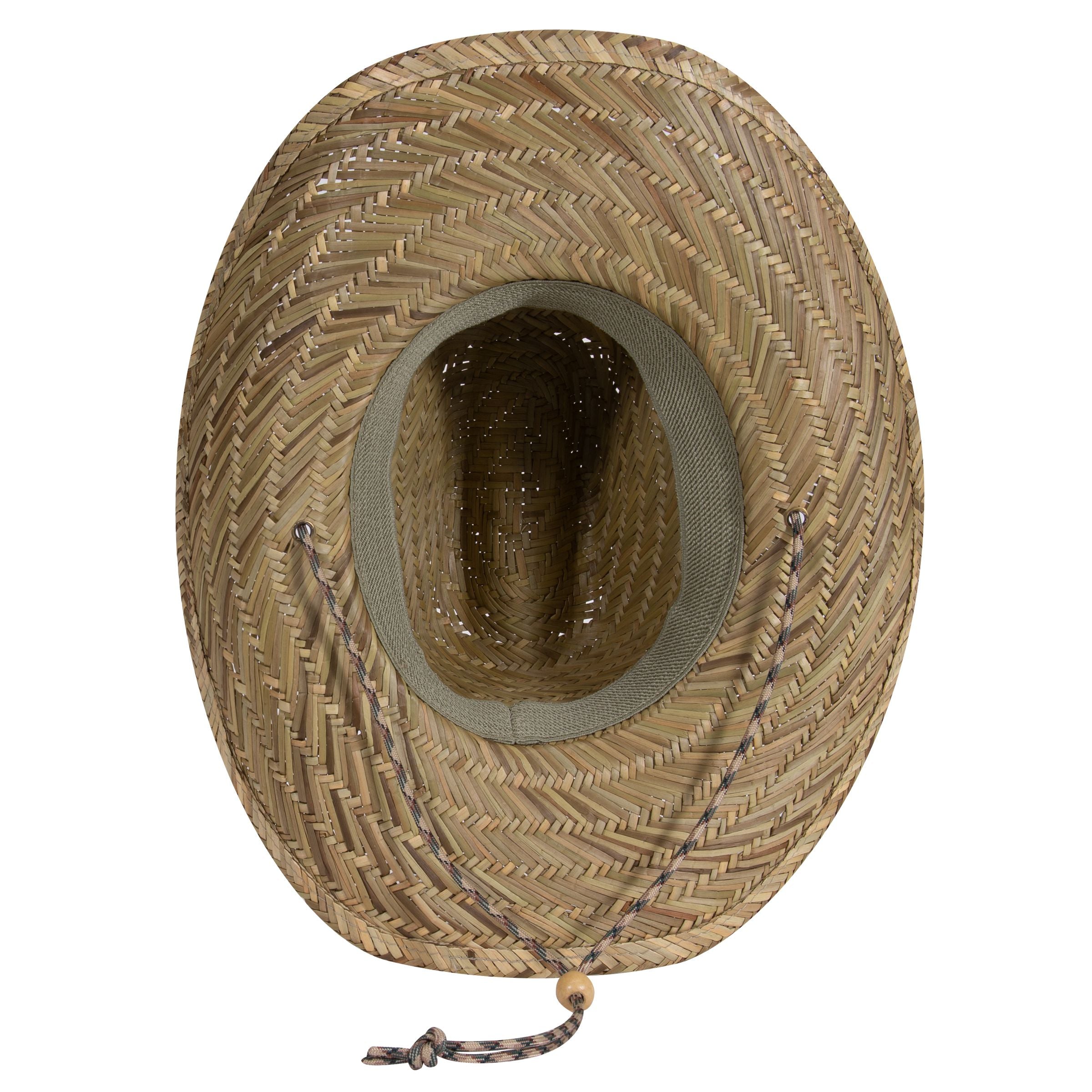 129-1326 OTTO CAP Straw Cowboy Hat w/Adjustable Cord