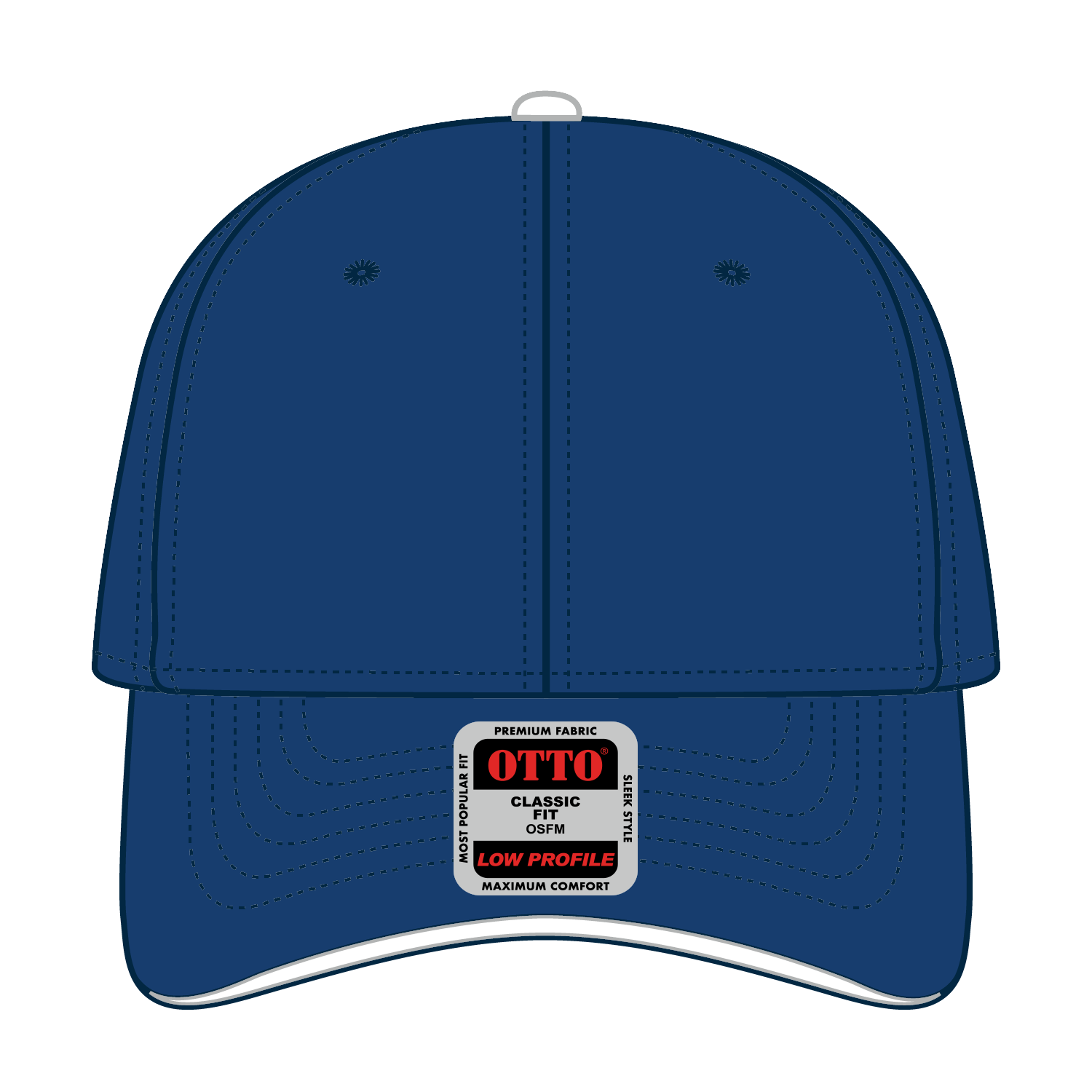 23-255 OTTO CAP 6 Panel Low Profile Baseball Cap