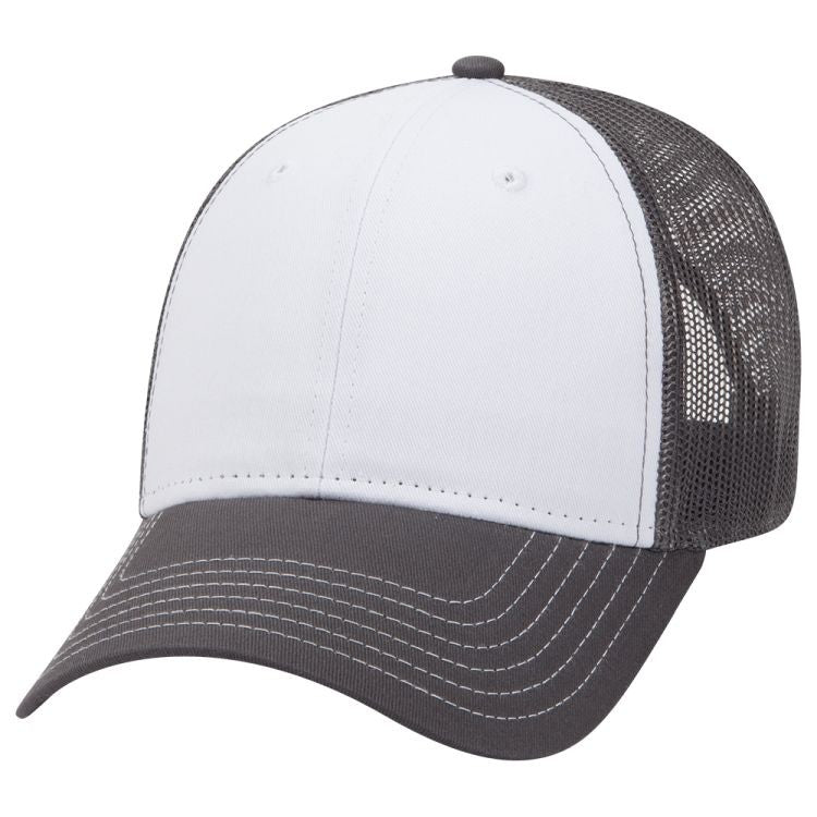 83-1239 OTTO CAP 6 Panel Low Profile Mesh Back Trucker Hat