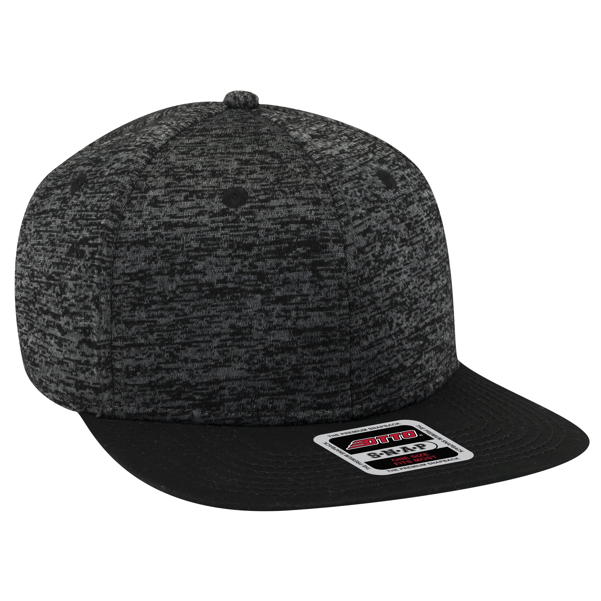 148-1218A OTTO CAP "OTTO SNAP" 6 Panel Mid Profile Snapback Hat
