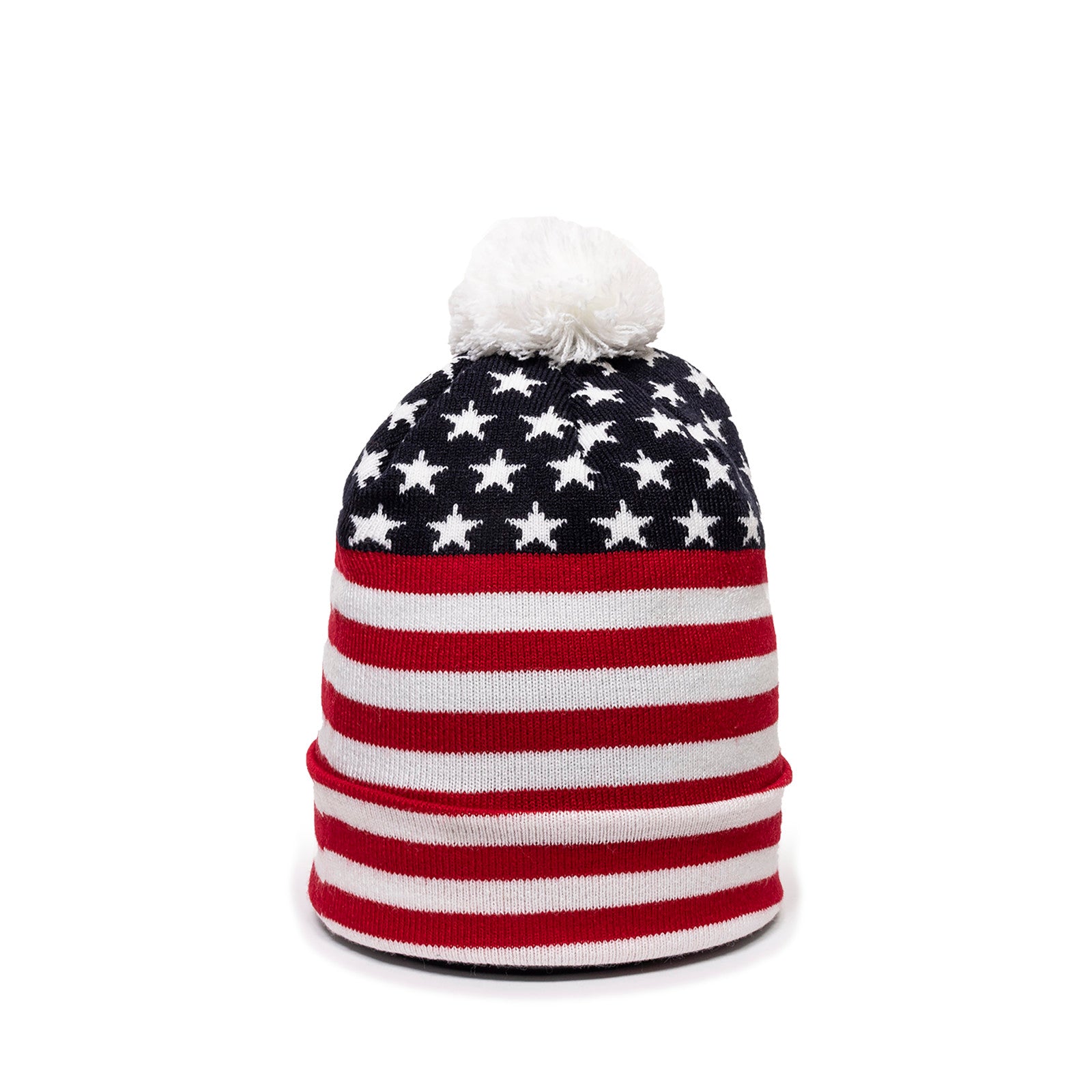 Outdoor Cap KNF-USA Americana Watch Cap w/Pom