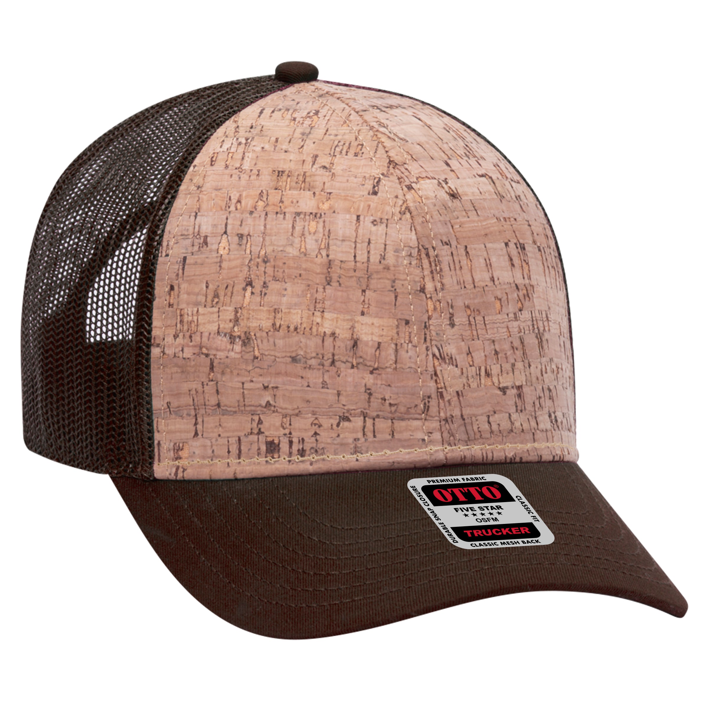 83-1212 OTTO CAP 6 Panel Low Profile Mesh Back Trucker Hat
