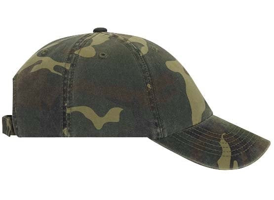 103-713 OTTO CAP Camouflage 6 Panel Low Profile Baseball Cap
