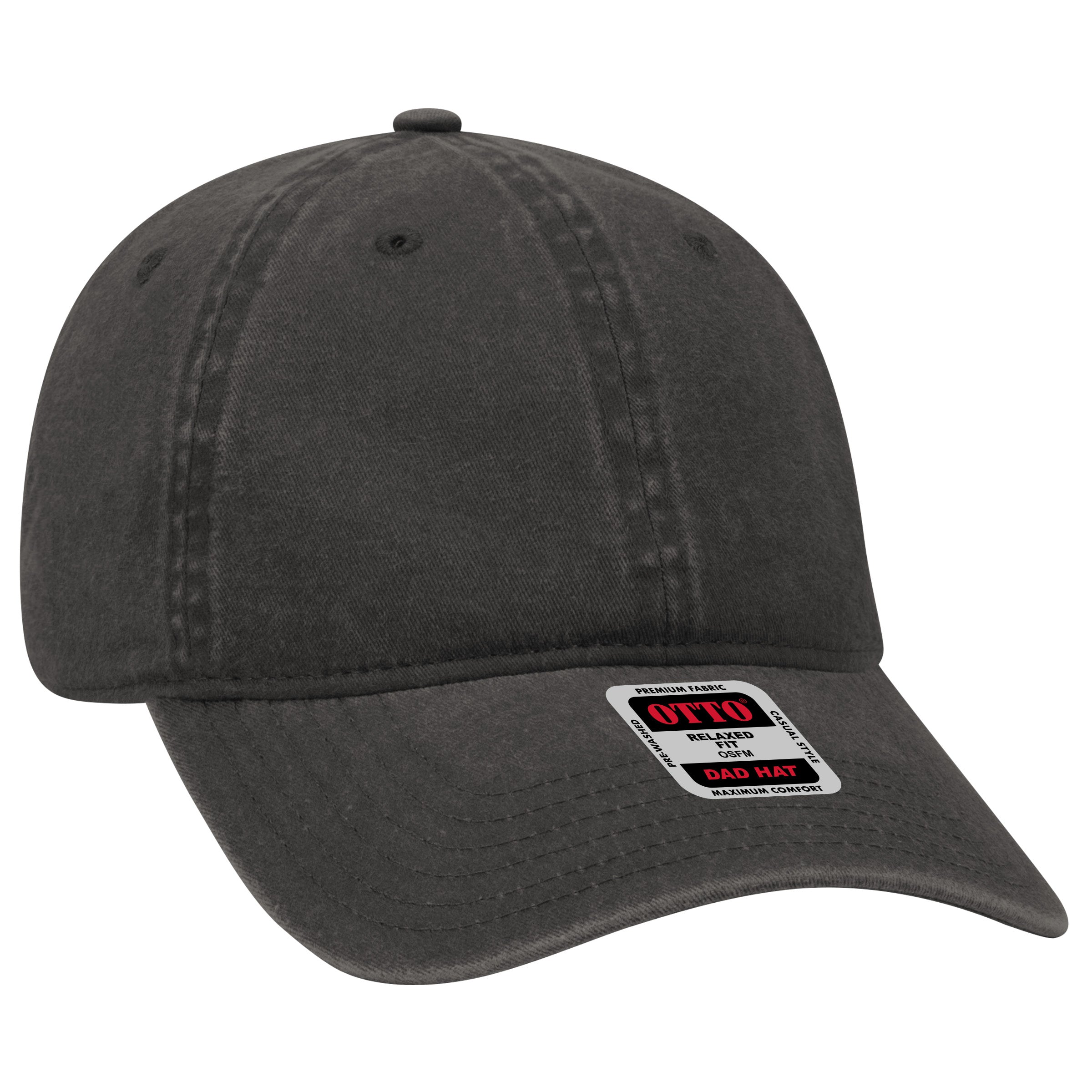 18-202 OTTO CAP 6 Panel Low Profile Dad Hat