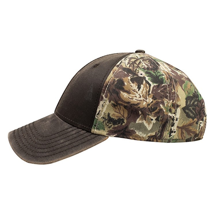 78-1130 OTTO CAP Camouflage 6 Panel Low Profile Baseball Cap