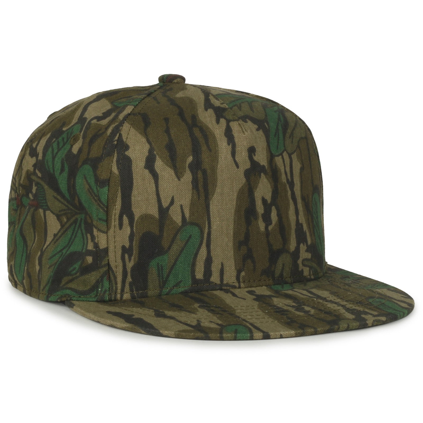 Outdoor Cap OC511CAMO 5-Panel High Crown Solid Back