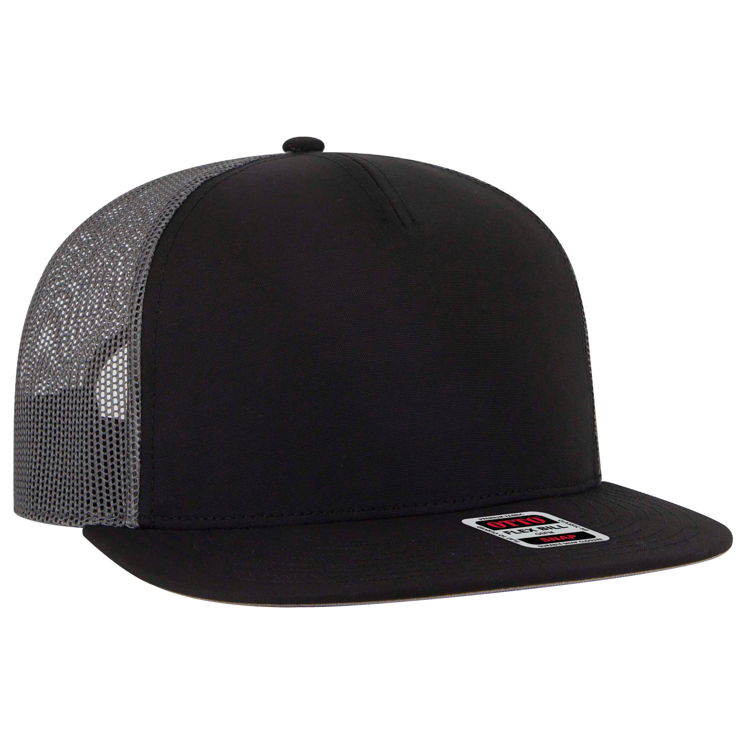 154-1174 OTTO CAP "OTTO SNAP" 5 Panel Pro Style Mesh Back Trucker Snapback Hat