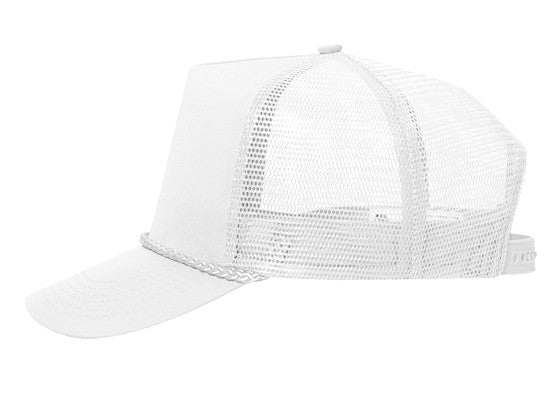 39-071 OTTO CAP 5 Panel Mid Profile Mesh Back Trucker Hat