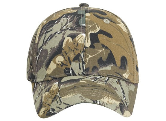 108-757 OTTO CAP Camouflage Youth 6 Panel Low Profile Baseball Cap