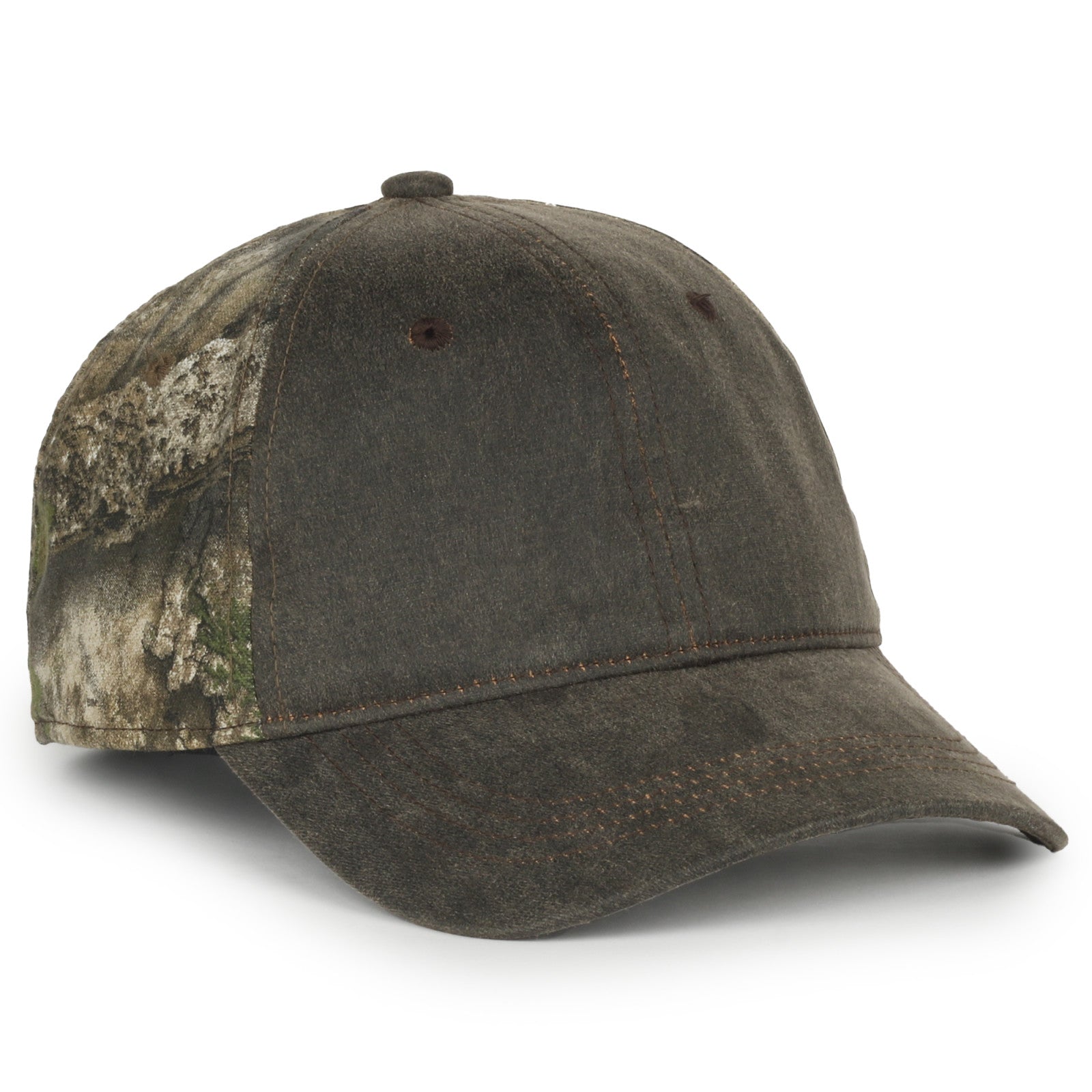 Outdoor Cap HPC-305 Weathered Cotton w/Camo Back