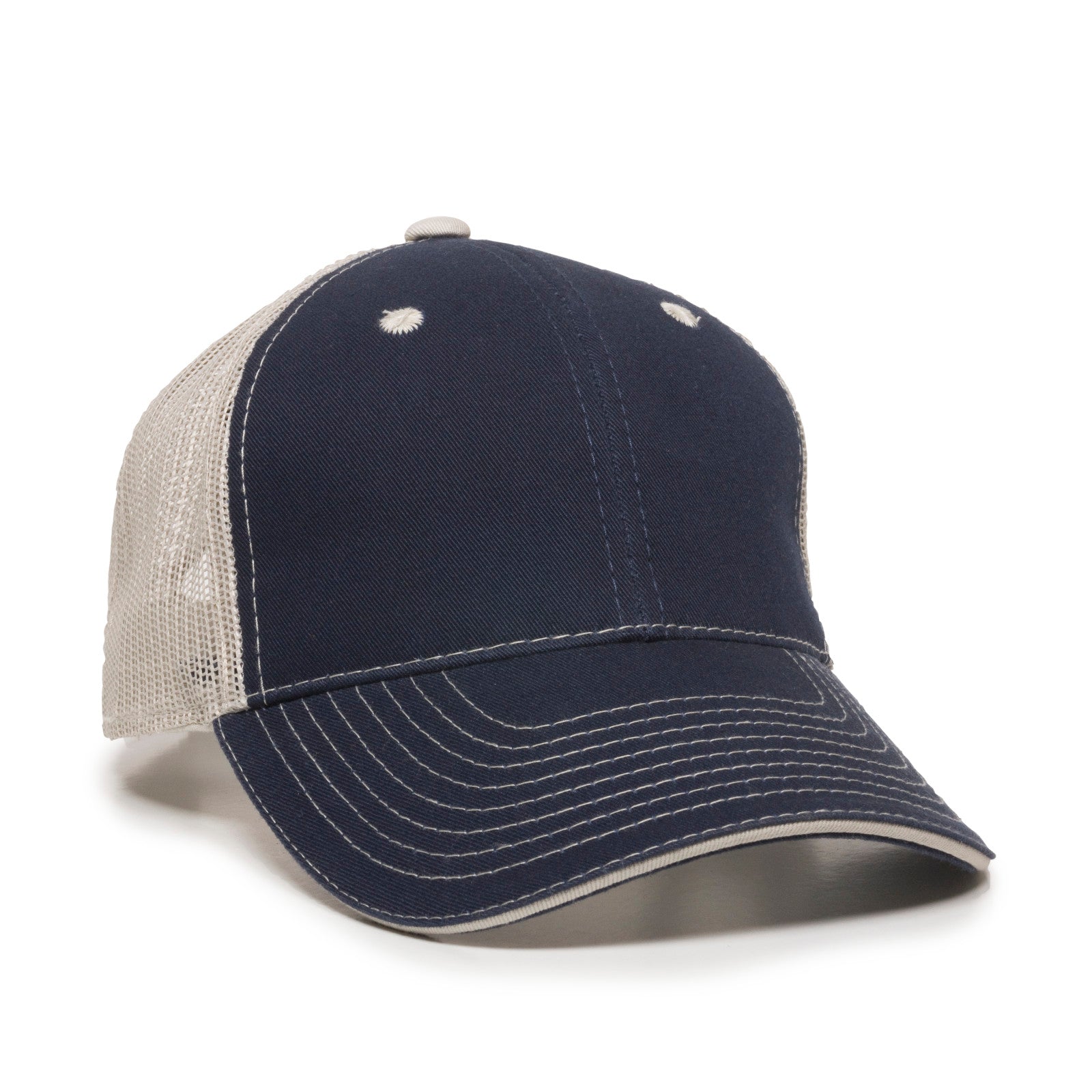 Outdoor Cap GWT-101 Garment Washed Solid Back