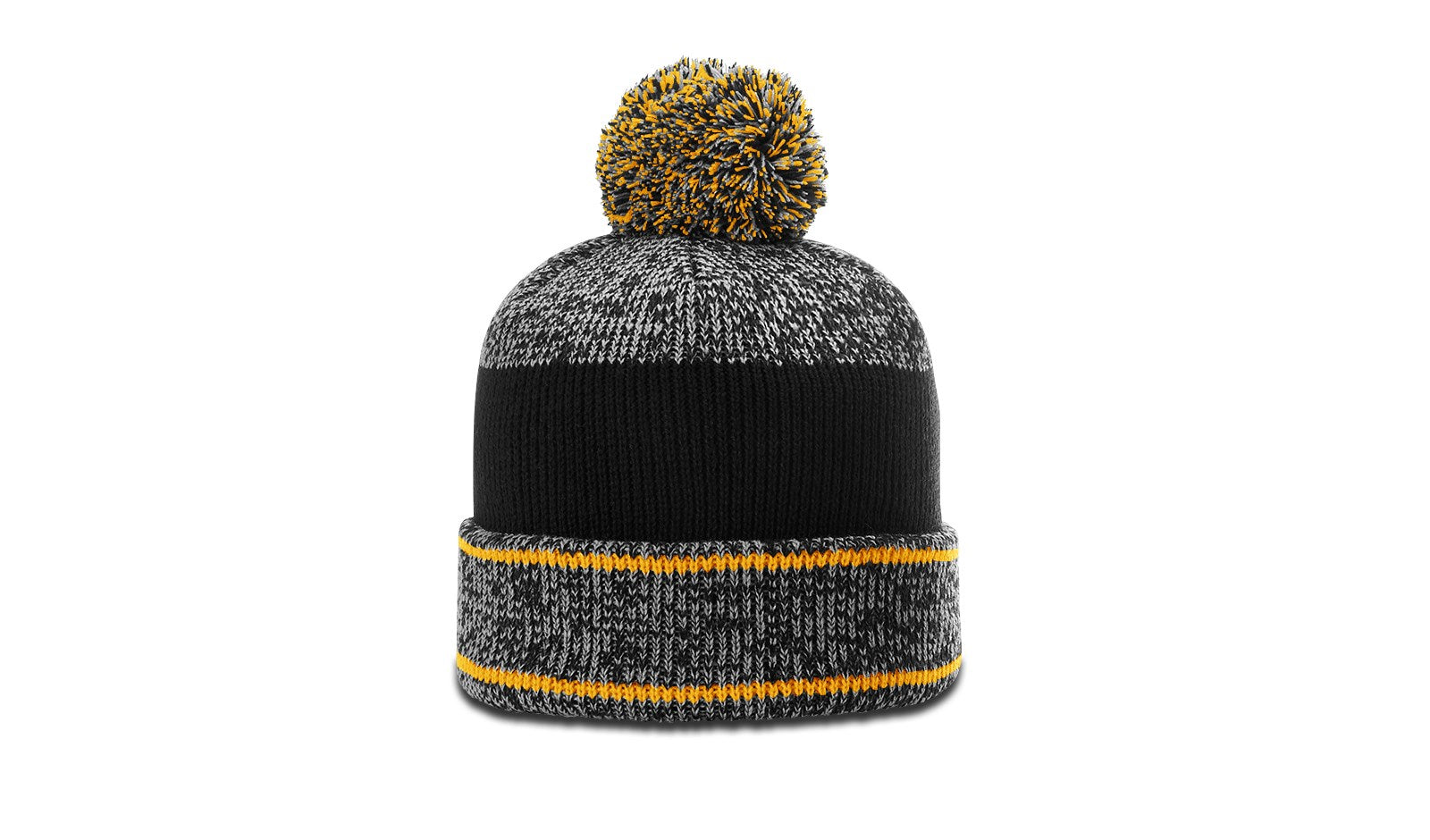 Richardson 148 Heather Beanie with Cuff &amp; Pom