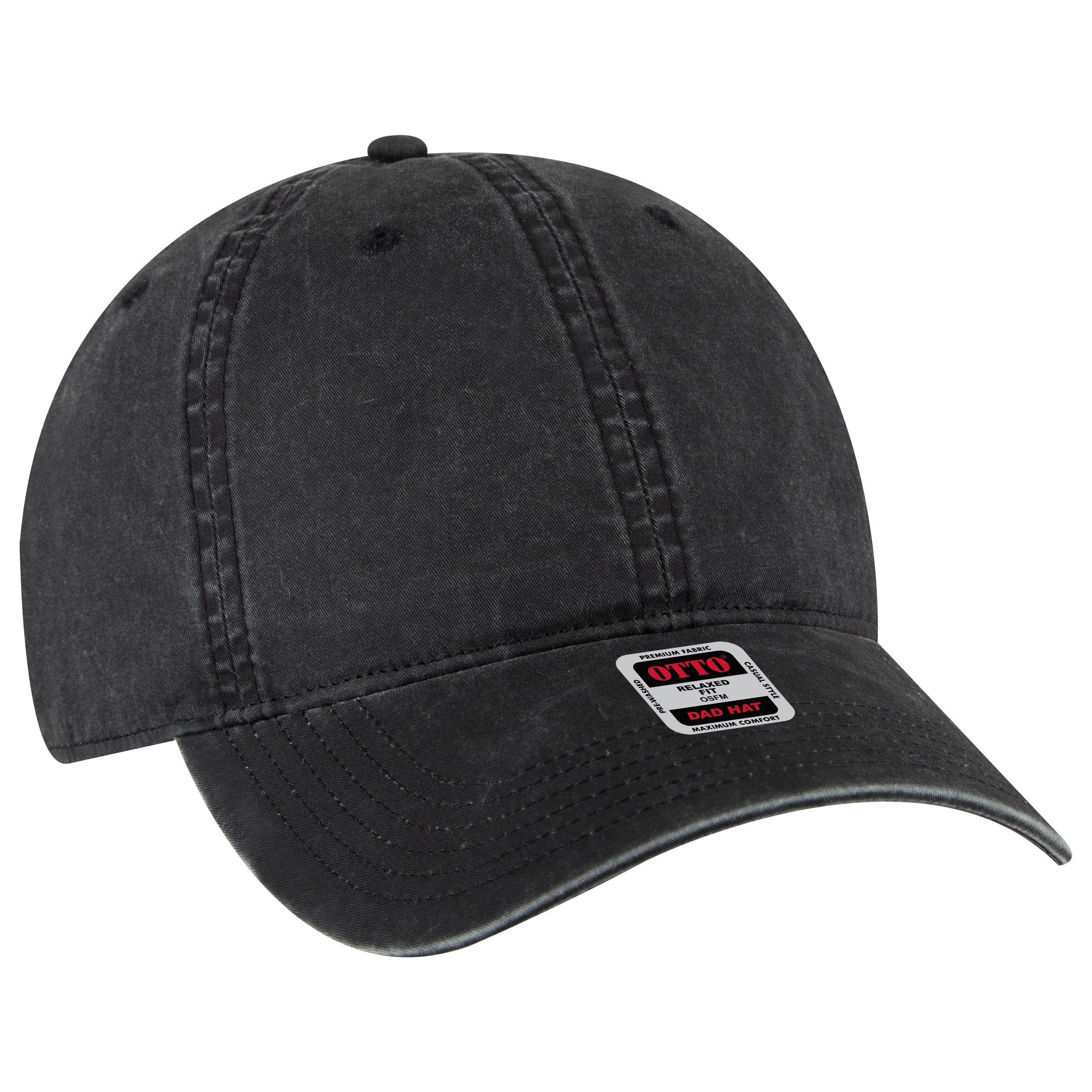 18-201 OTTO CAP 6 Panel Low Profile Style Dad Hat