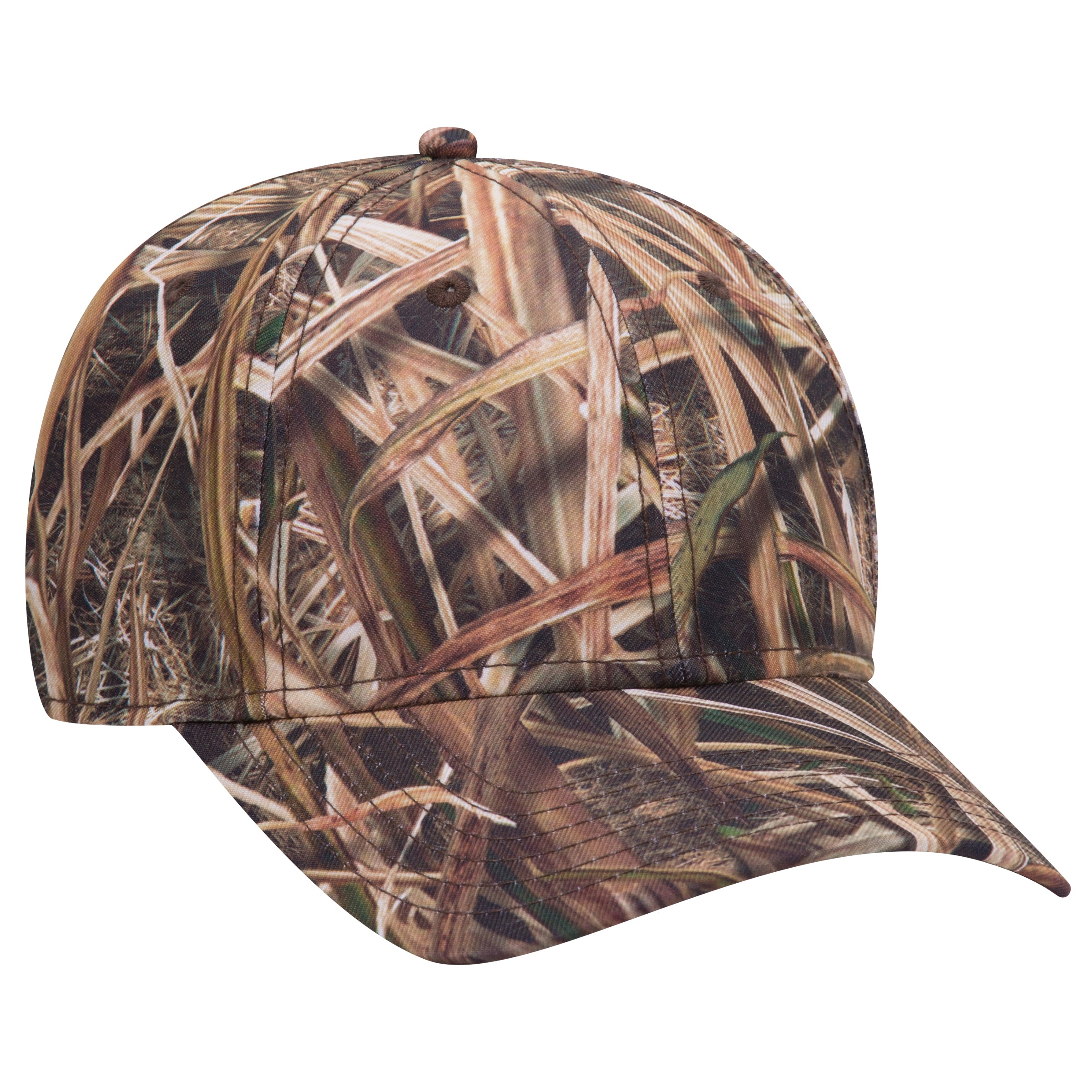 171-1295 OTTO CAP Mossy Oak Camouflage Superior Polyester Twill 6 Panel Low Profile Baseball Cap