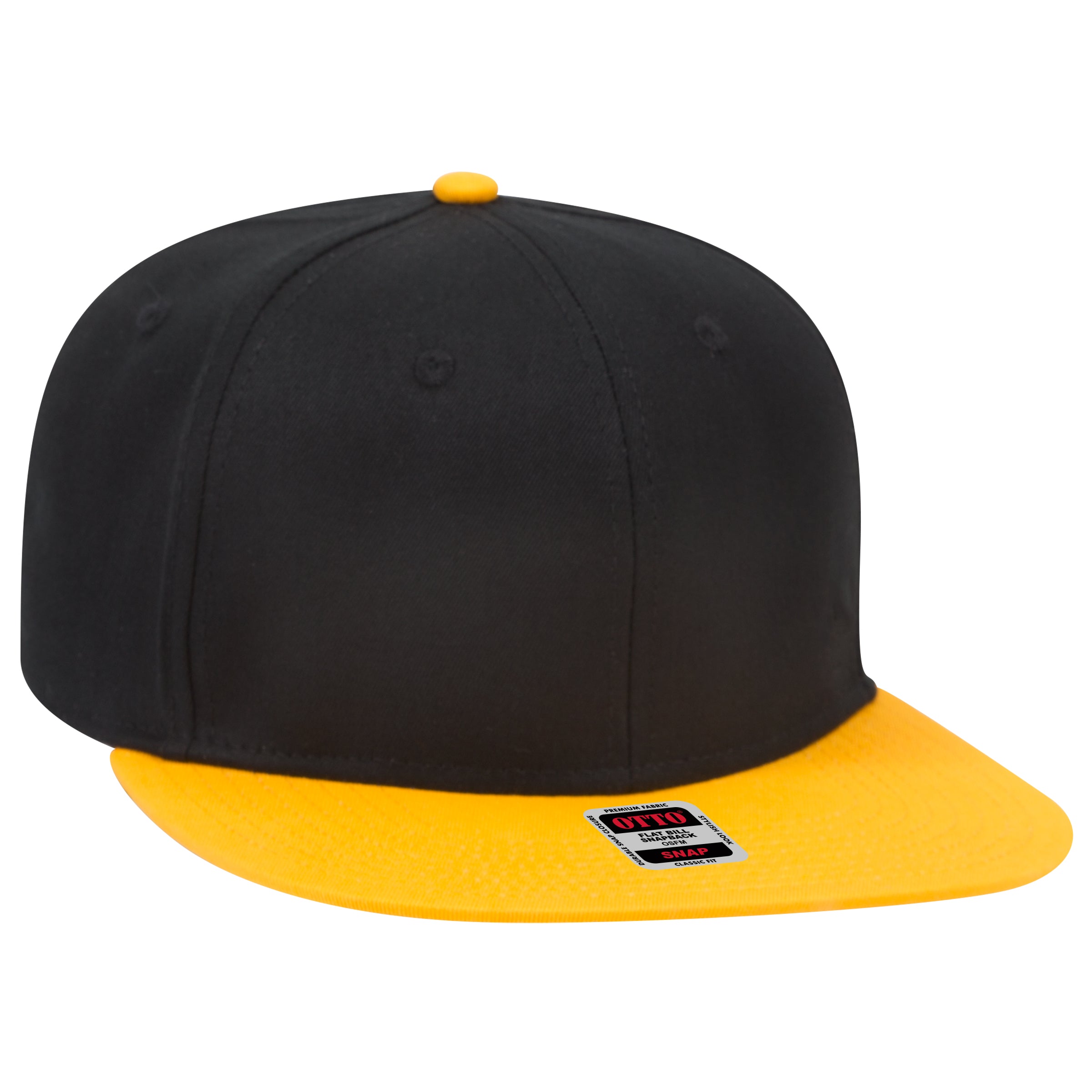148-1197 OTTO CAP "OTTO SNAP" 6 Panel Mid Profile Snapback Hat