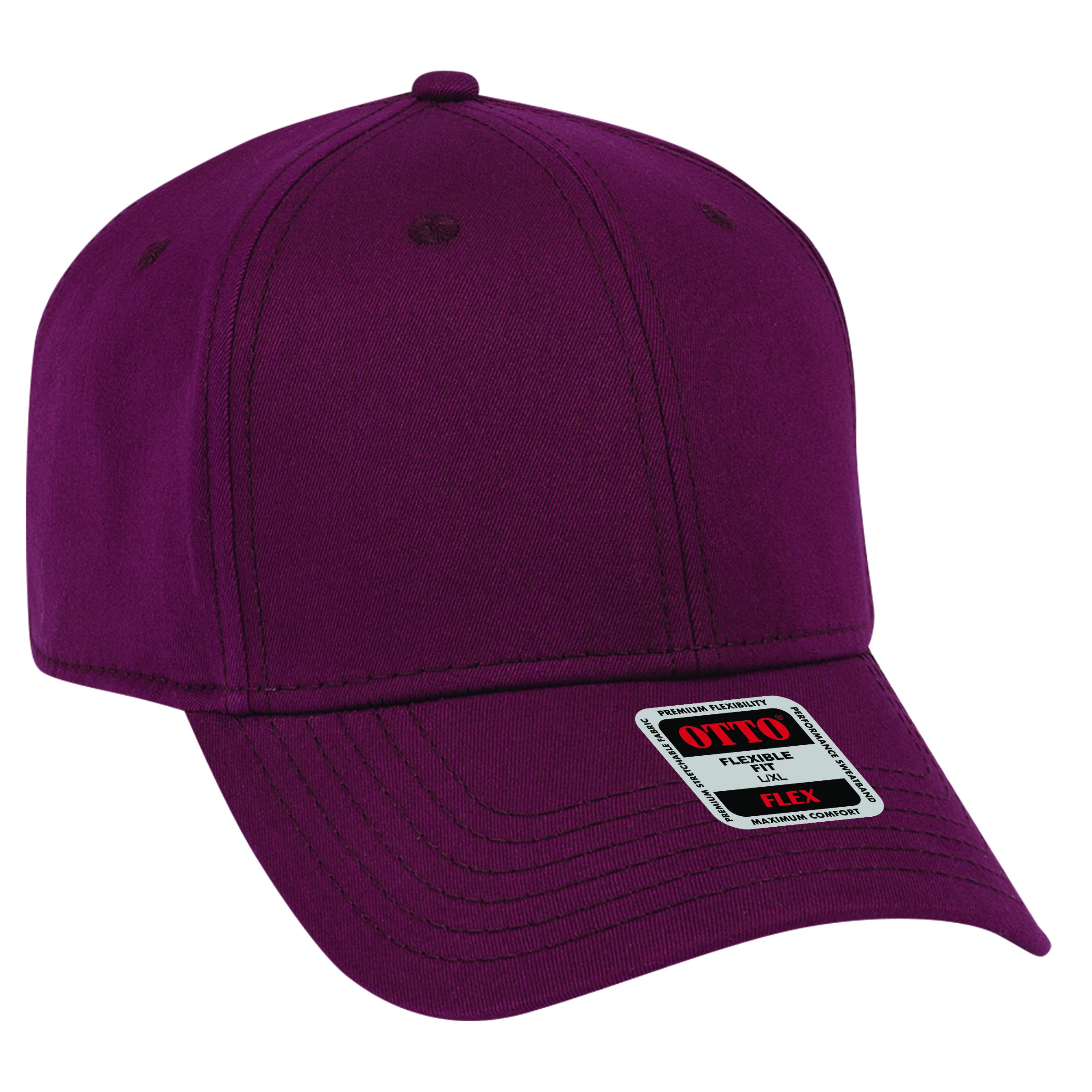 11-1167 OTTO CAP "OTTO FLEX" 6 Panel Low Profile Baseball Cap